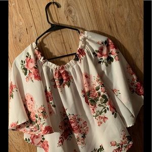 LoveJ floral blouse